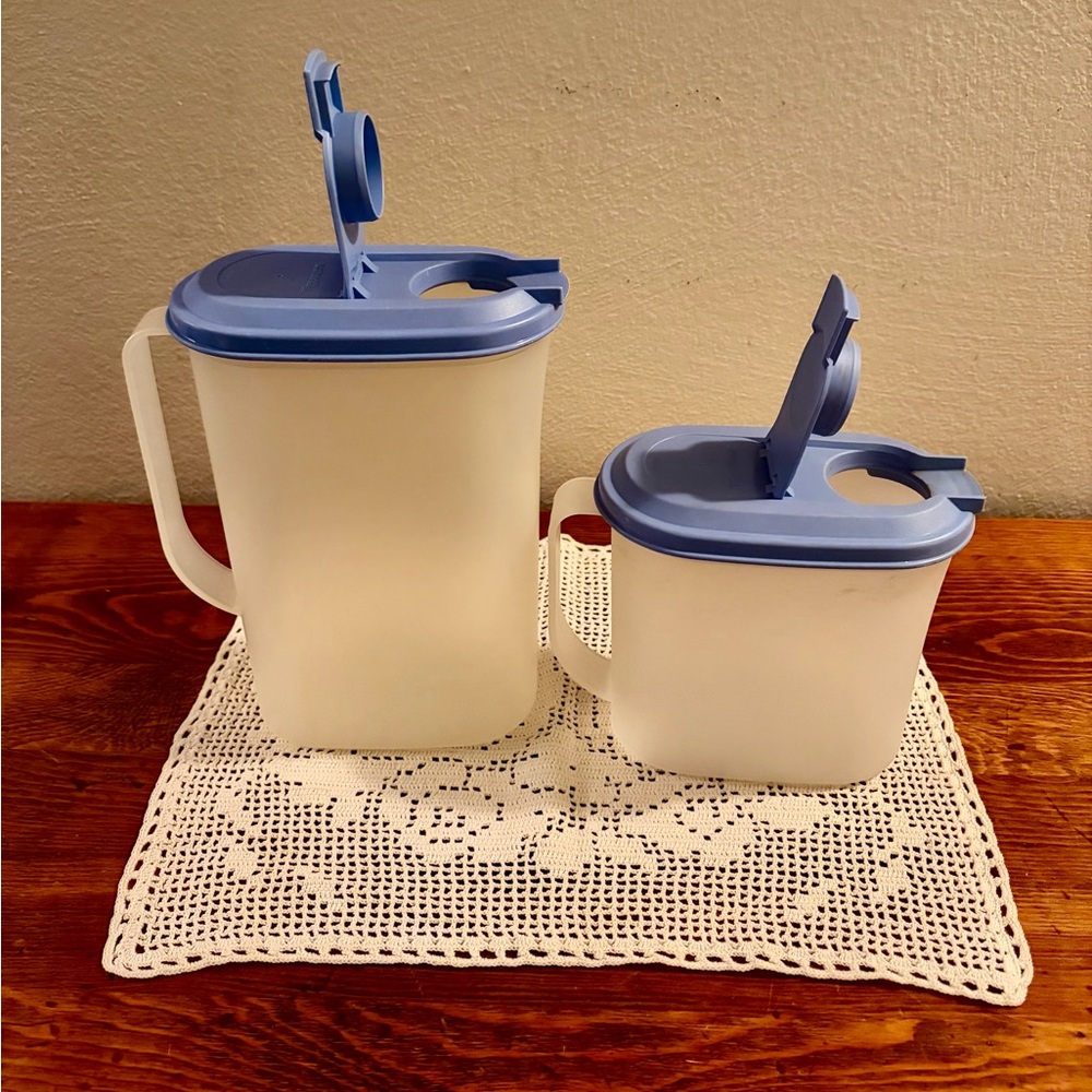 2 Tupperware Pitchers